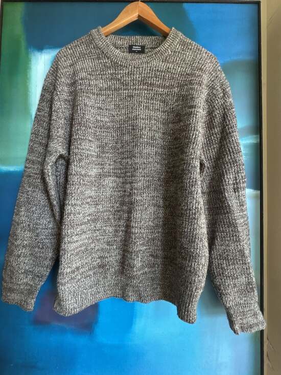 musinsa standard Other - musinsa standard Men's Crewneck Knit Sweater in Brown Heather